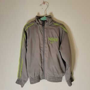 Nike Boys Toddlers Lime/Grey Coord Track Suit - Size (4T) - Excellent Condition